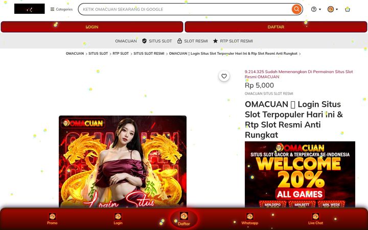 Screenshot of omacuan.eu.com