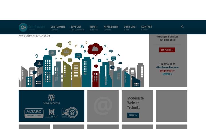 Screenshot of omanbros.com