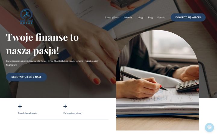 Snímek obrazovky omega-finanse.pl