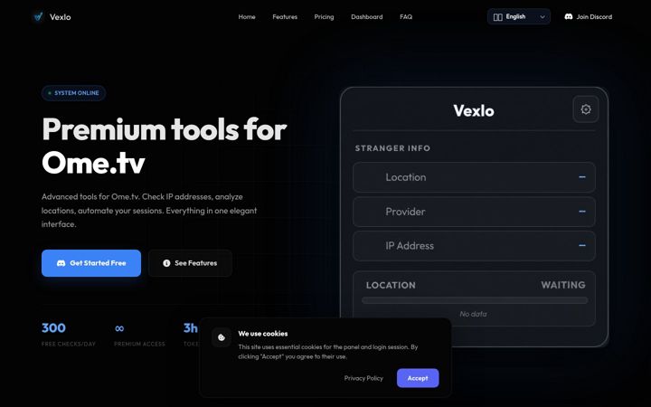 Screenshot of omevexlo.pl
