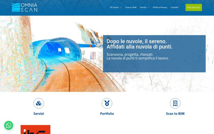 Screenshot van omniascan.it