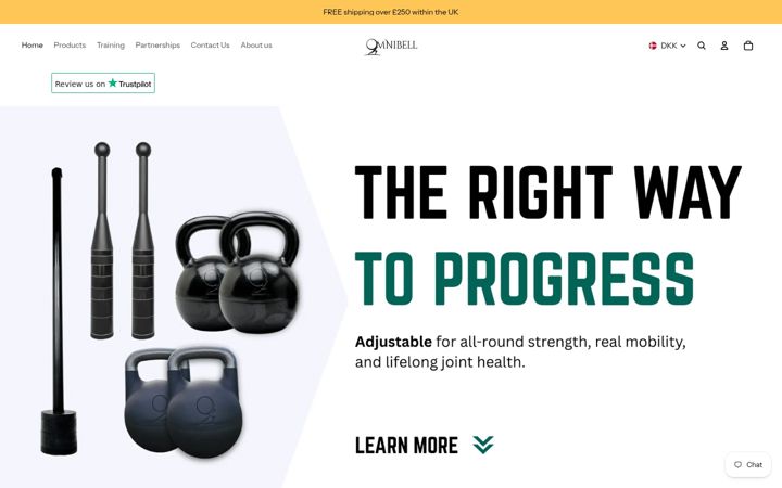 Screenshot of omnibell.co.uk