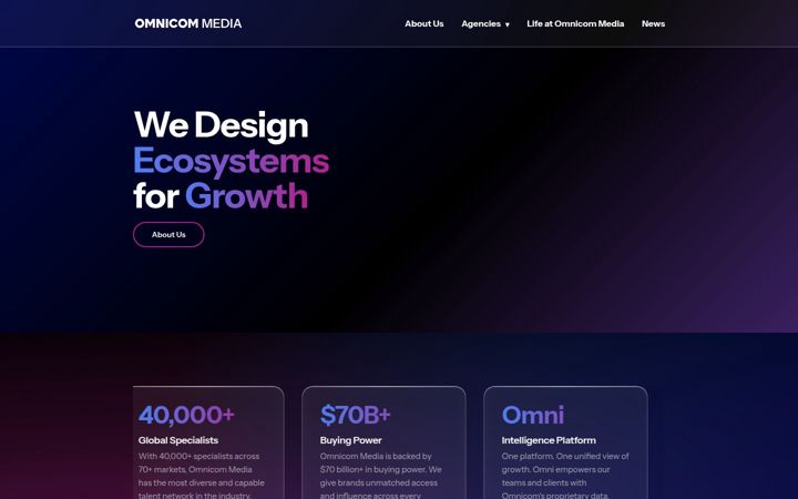 Screenshot of omnicommediagroup.com