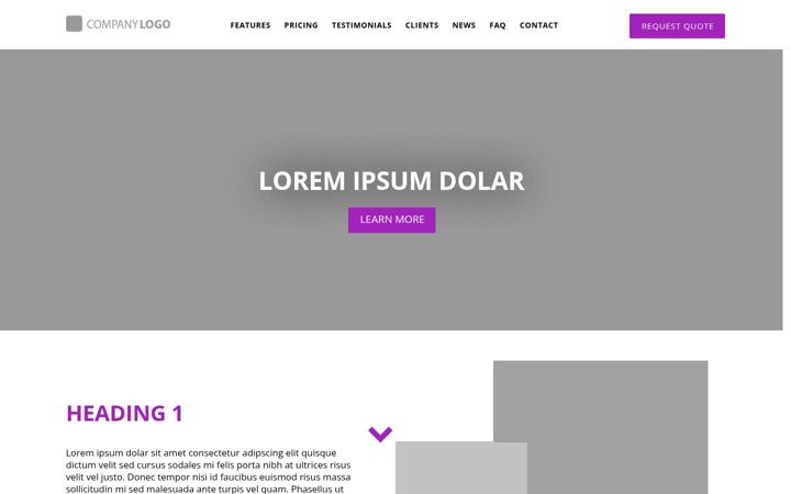 Screenshot of omnihue.com