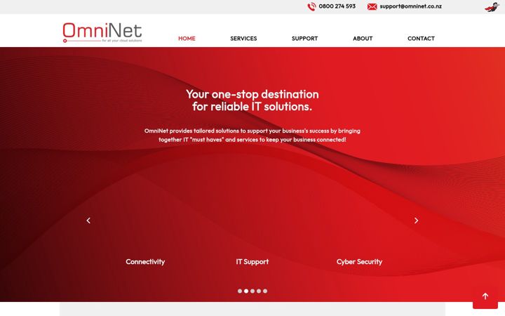 Screenshot von omninet.co.nz