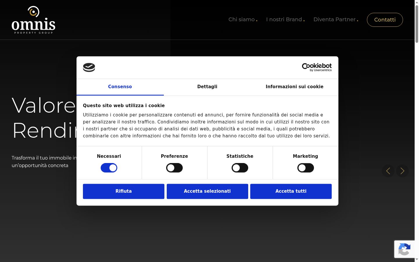 Sutikimo reklamjuostės, rodytos prieš bet kokią sąveiką, ekrano kopija