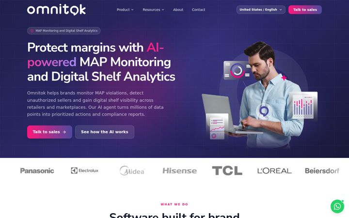 Zrzut ekranu omnitok.com