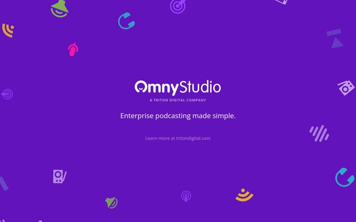 Screenshot von omny.fm
