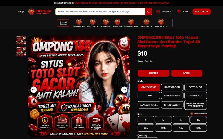 Screenshot of ompong188skb.club