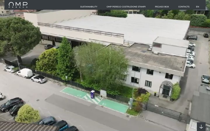 Screenshot of ompperego.com