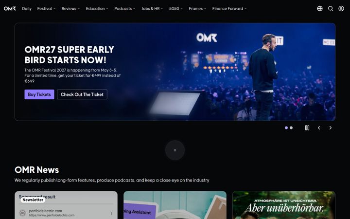 Képernyőkép: omr.com