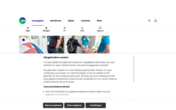 Screenshot of omroepgelderland.nl