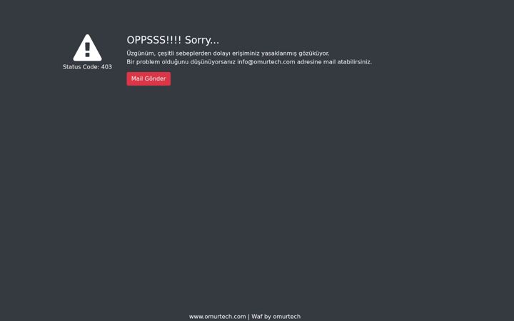Screenshot of omurtech.com