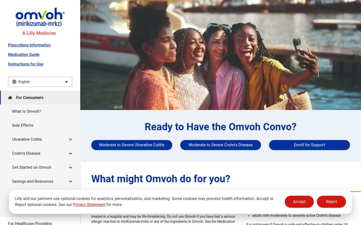 Screenshot of omvoh.com