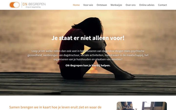 Screenshot von on-begrepen.nl