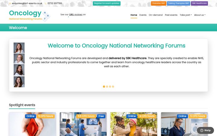 Snímek obrazovky oncology-nnf.co.uk