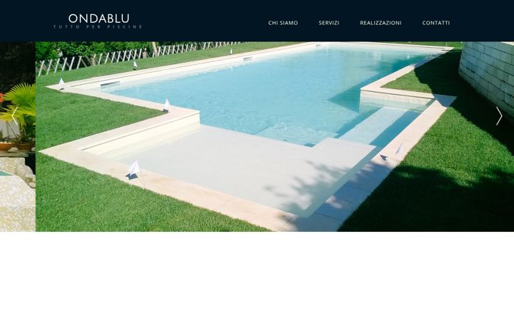 Screenshot of ondablupiscine.com