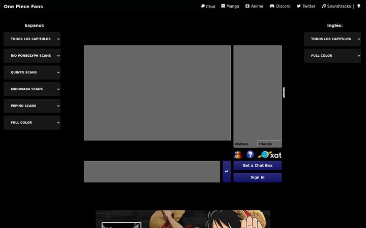 Screenshot of one-piece-fans2.com