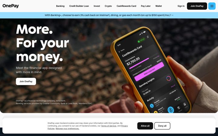 Екранна снимка на one.app