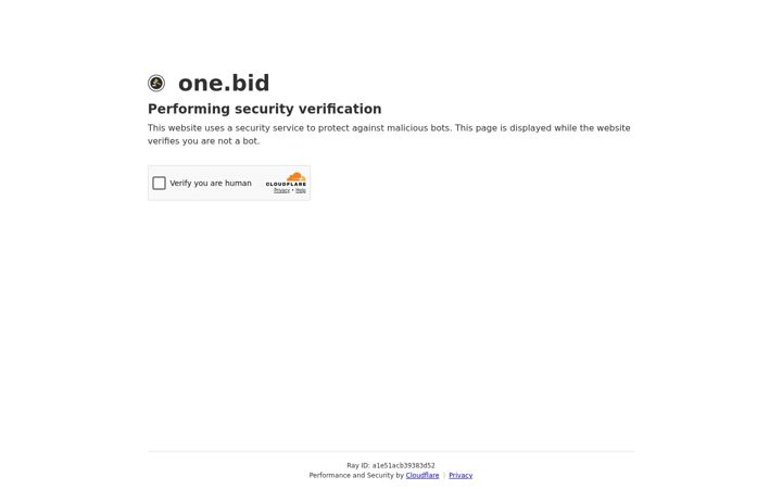 Screenshot of onebid.sk