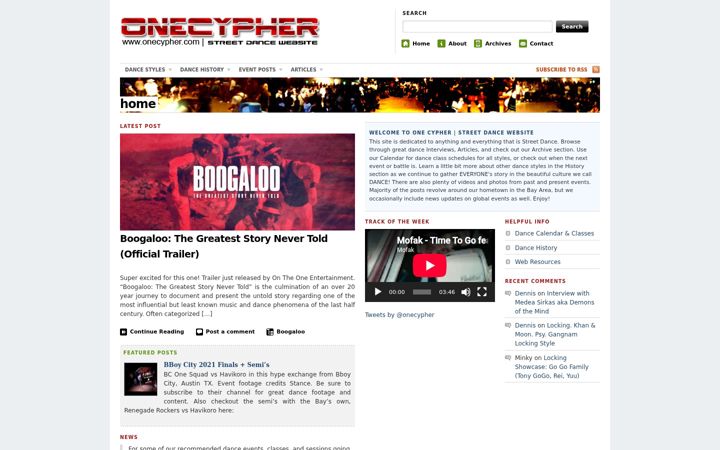 Screenshot of onecypher.com