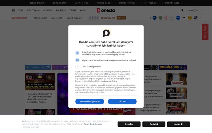 Screenshot di onedio.com