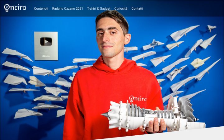 Screenshot of oneira3d.com
