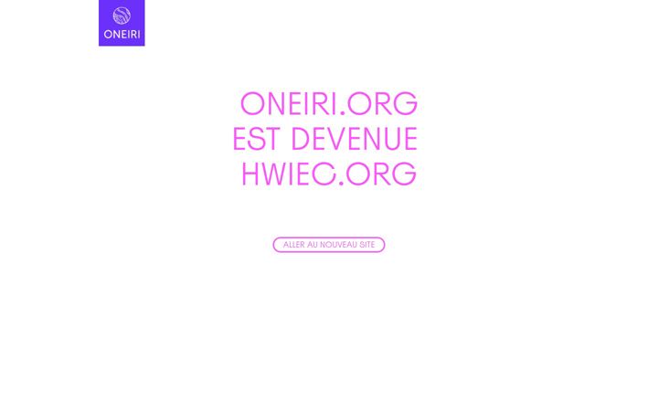 Screenshot of oneiri.eu