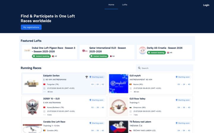Screenshot of oneloftrace.live