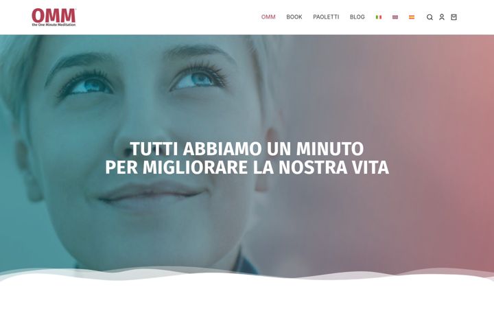 Screenshot ta' oneminutemeditation.com