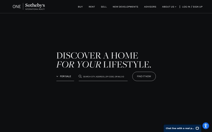 Screenshot of onesothebysrealty.com