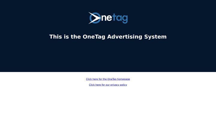 Ekrānuzņēmums no onetag-sys.com