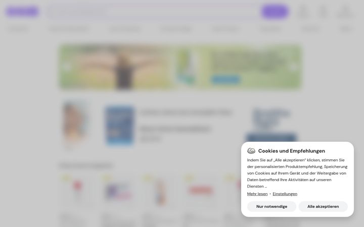 Screenshot of onfy.de