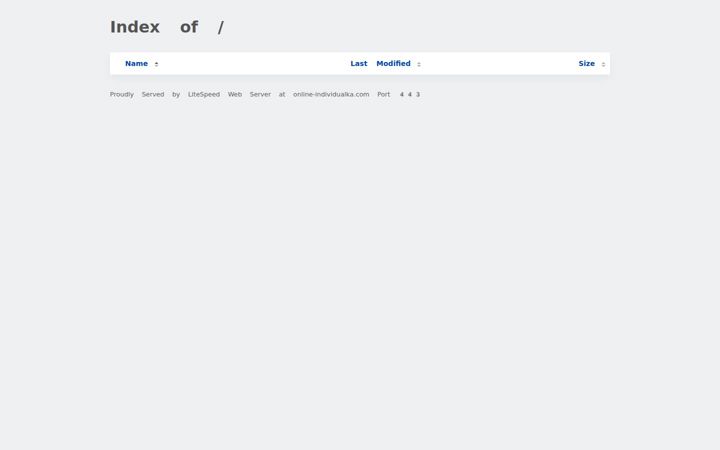 Skærmbillede af online-individualka.com