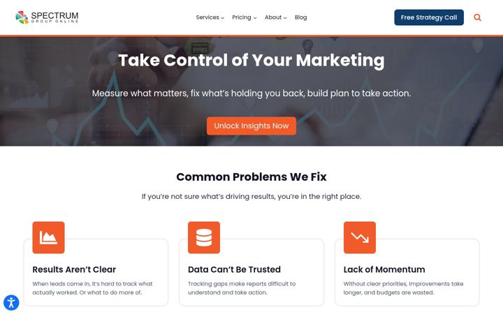Screenshot of online-sales-marketing.com