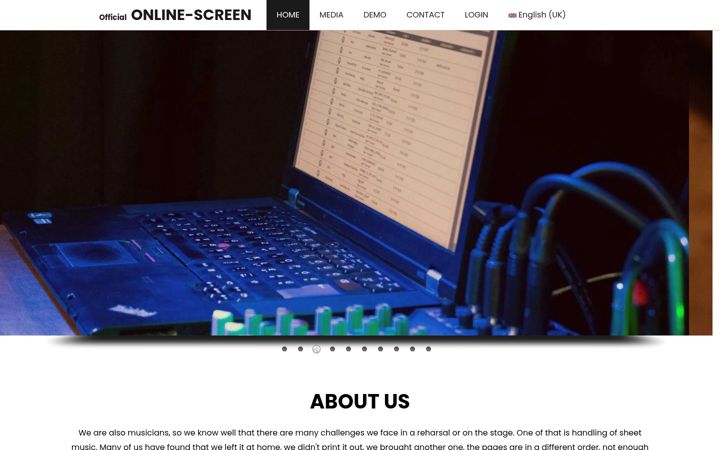 Screenshot von online-screen.com