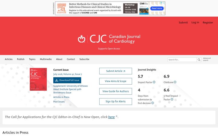 Screenshot of onlinecjc.ca