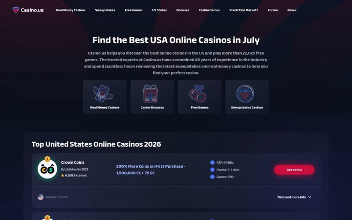Screenshot of onlinegambling.com