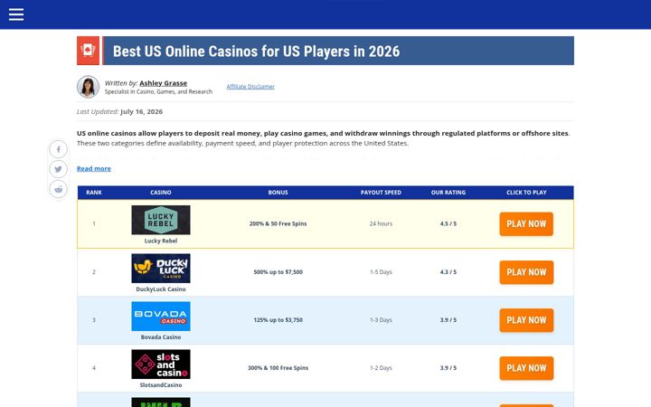 Screenshot of onlineunitedstatescasinos.org