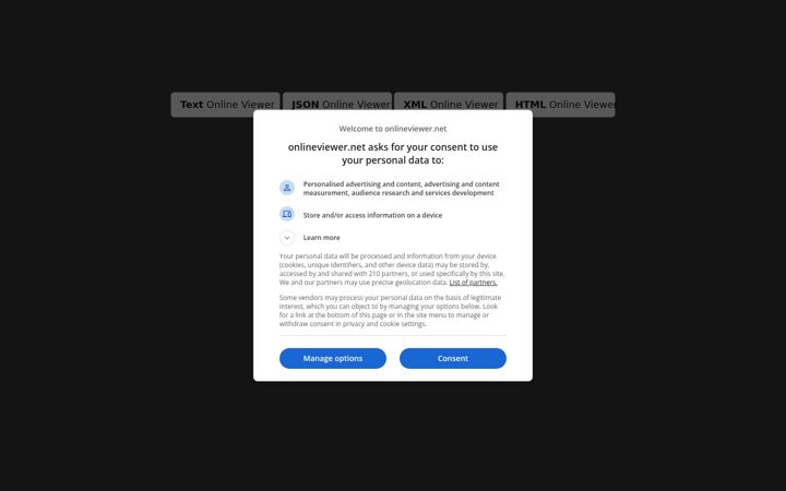 Screenshot of onlineviewer.net