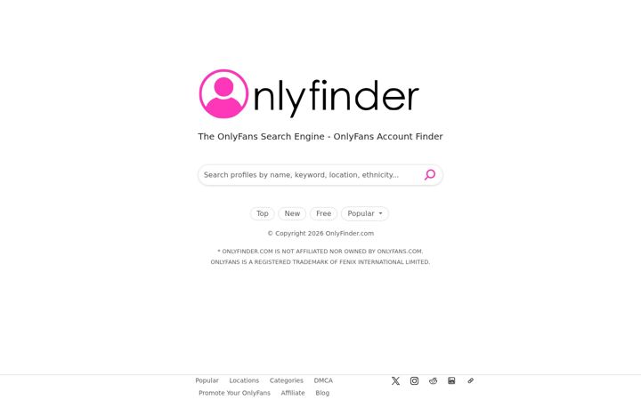 Screenshot of onlyfinder.com