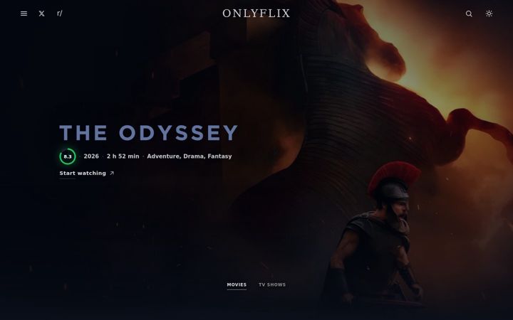 Screenshot of onlyflix.to