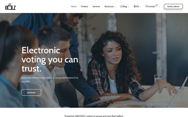 Screenshot of onlz.com