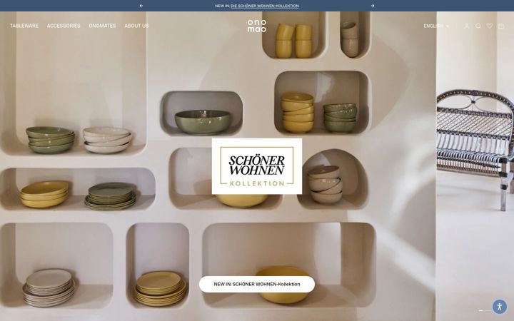 Screenshot of onomao.com