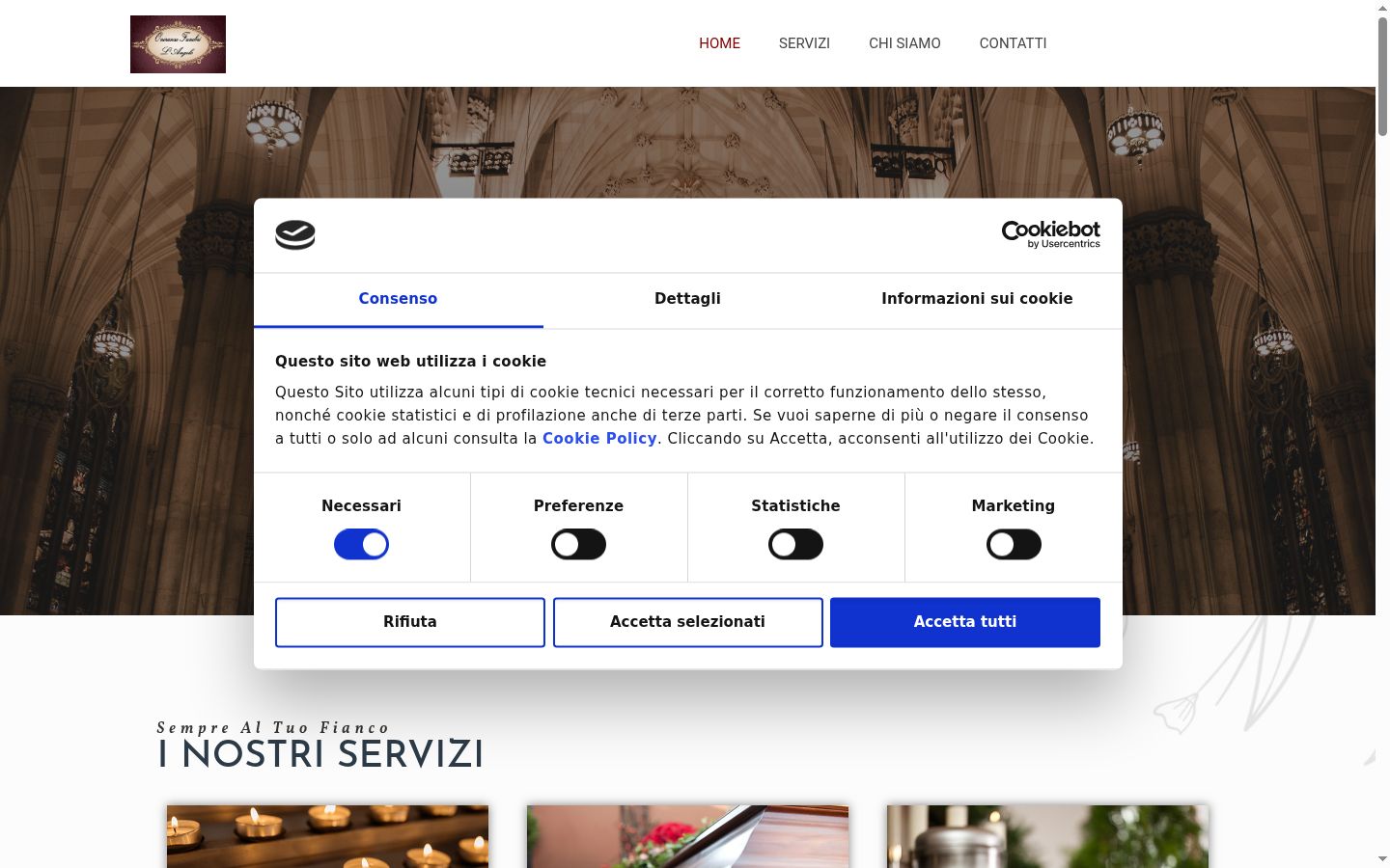 Screenshot tal-banner tal-kunsens muri qabel kwalunkwe interazzjoni