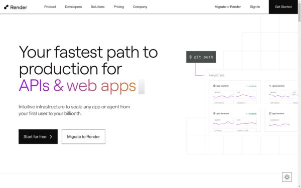 Screenshot of onrender.com
