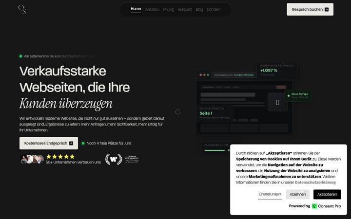 Screenshot of onsiteagency.de
