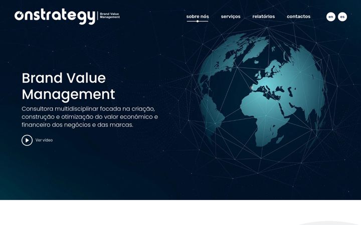 Captură de ecran a onstrategy.com.pt