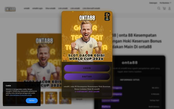 Screenshot of onta88.net