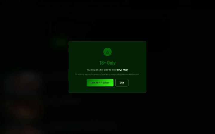 Screenshot of onyxafter.com